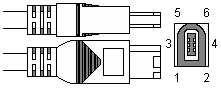 6 PIN IEEE1394 FEMALE